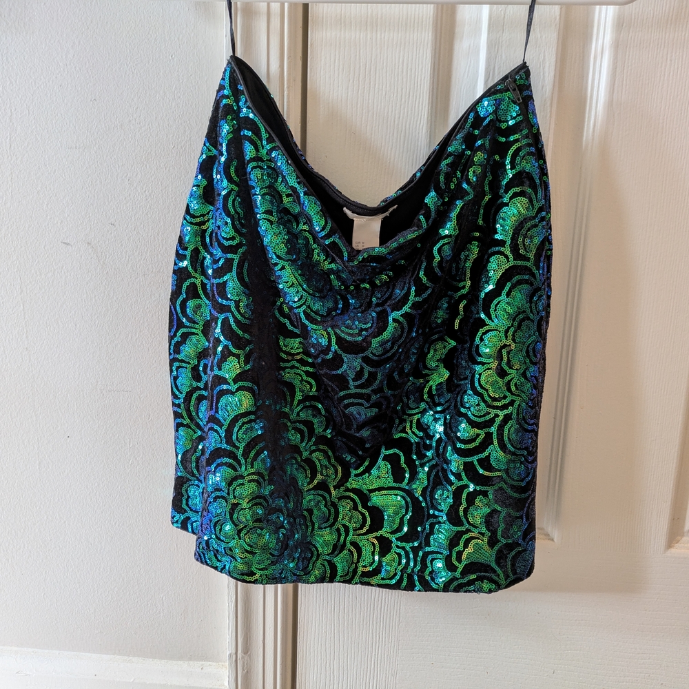 Elegant Sequin Skirt
